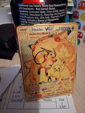 POKEMON - PIKACHU VMAX -  GOLD