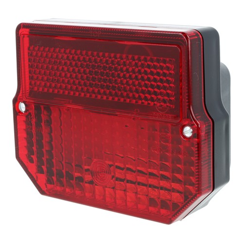 Rear brake license plate light