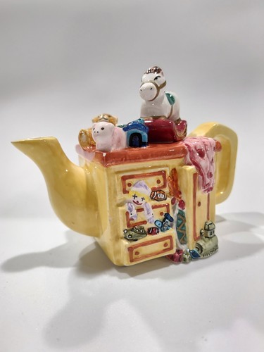 Vintage tea pot ceramic - vintage,