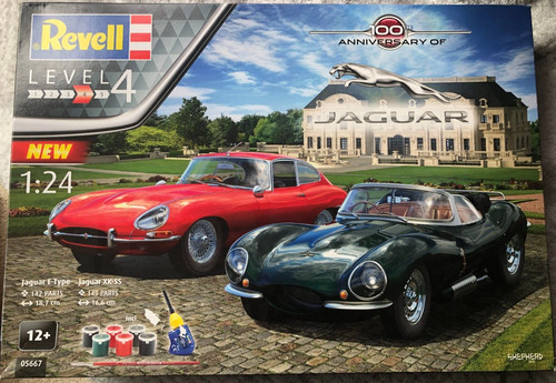 Revell jaguar type xk ss - revell,