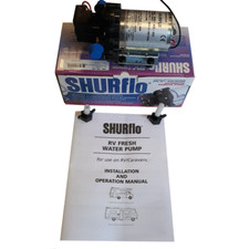 Shurflo Trial King 10, 30 PSI 12v – 10 LPM Water pump for Campervan, motorhome