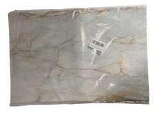 Cream Gold White Marble Swirl