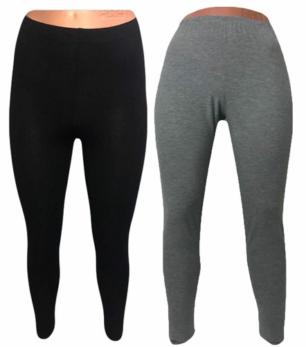 Ladies leggings plain full - plain,