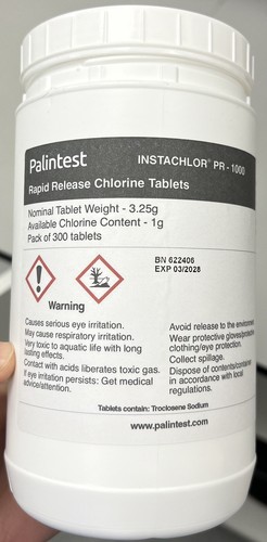 Palintest instachlor pr - pr, 1000