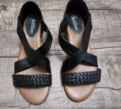 Bellissimo black leather - black,
