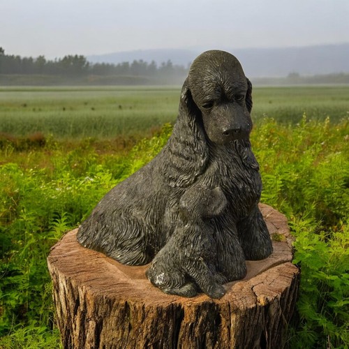 Black sandicast cocker spaniel - sandicast,