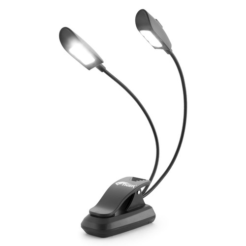 Tiger dual head clip music - dual-head, clip-on