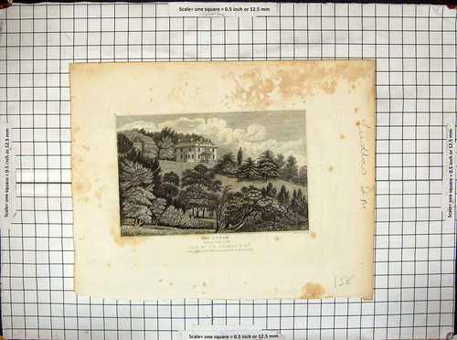 Old antique print - antique,