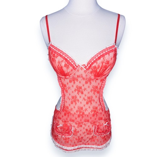 Victoria secret red lace - victoria's,