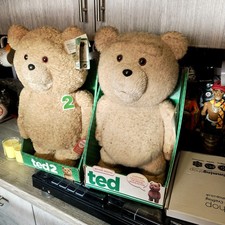 A Pair Of Talking Plush Ted Bears