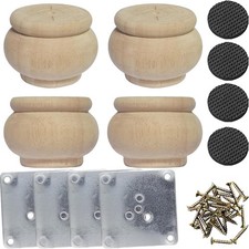 2 Inch Wooden Furniture Legs