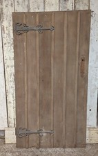 A RECLAIMED OAK INTERNAL PLANK DOOR W 896mm H 1652mm DI0916