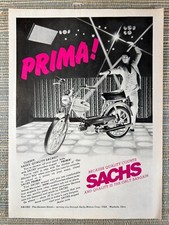Sachs Prima Moped Motorcycle