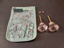 Laura Ashley ~ Pair Of Glass