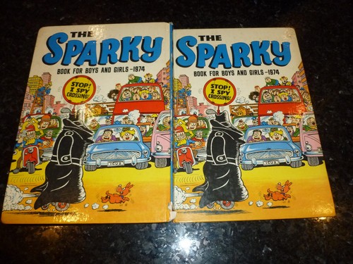 Sparky comic annual year - -,