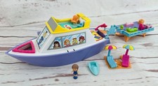 Vintage Polly Pocket Fun Cruise Ship Boat 1997 RARE B9