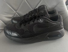 Black Leather Nike Air