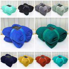 Luxury Popcorn Fleece Throw