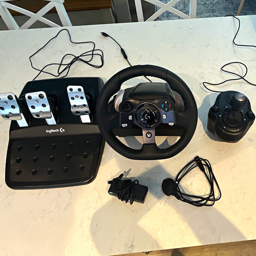 Logitech g920 racing wheel and - logitech,