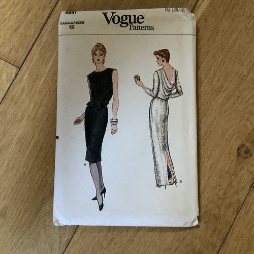 Vogue vintage pattern - pattern, 8861
