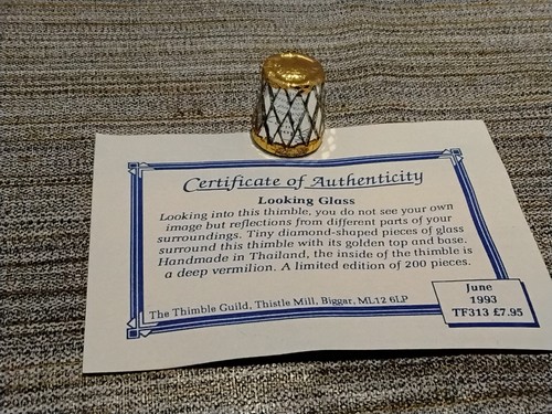 Collectable thimbles 1993 - collectable,