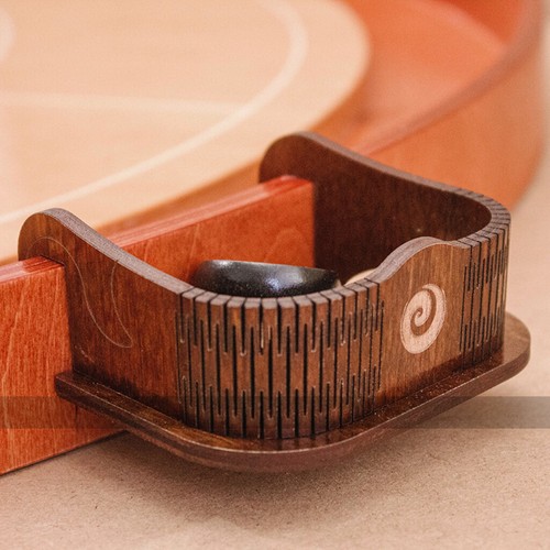 Crokinole point rim - crokinole, disc