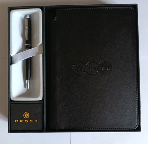 New cross pen and leather - cross,
