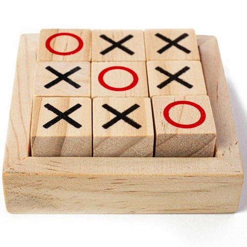 Noughts and crosses - noughts,