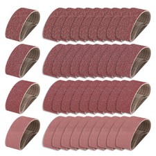 75x533mm Sanding Belts 40Pcs Grit 40 60 80 120 for Makita Belt Sander Wood Metal