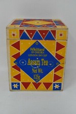 Collectible Whittard Of Chelsea London SW3 5XP Assain Tea Empty Wooden Box