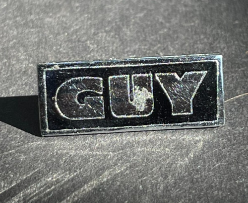 Guy motoring truck lorry - guy, pin