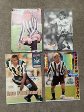 Newcastle United Autographs Hand Signed Posters Football Autographs