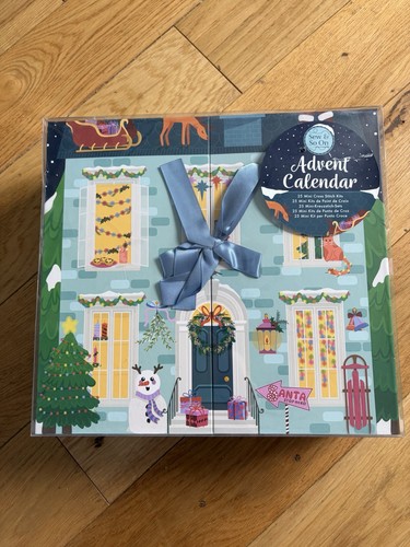 Cross stitch advent calendar - cross,