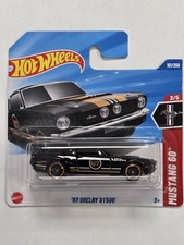 Hot Wheels 2025 67 Shelby GT500 Mustang 60 Series In Black