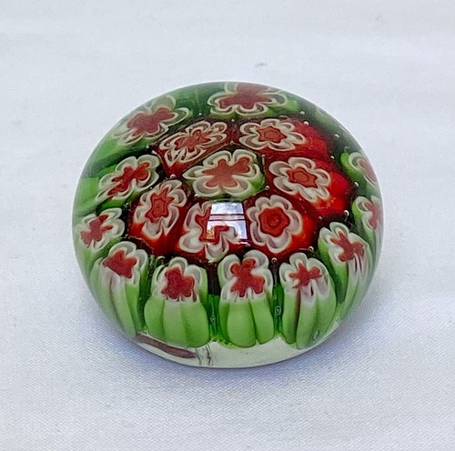 Vtg genuine murano red green - vtg,