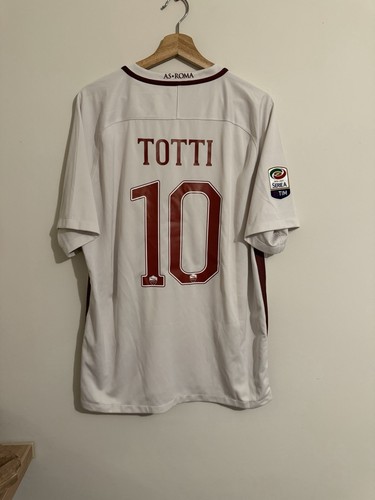 Roma away shirt totti xl - away,
