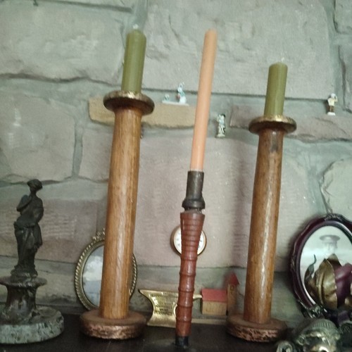 Antique industrial bobbins - antique,