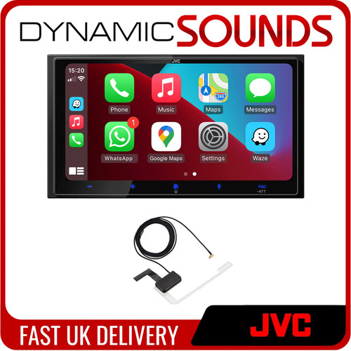 Jvc m795dbw double - jvc, kw-m795dbw