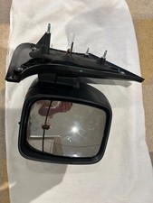 Renault Trafic / Vivaro 2014-2020 Electric Wing Door Mirror Black Drivers Side