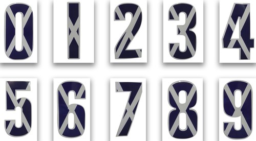 Scottish flag wheelie bin - flag,