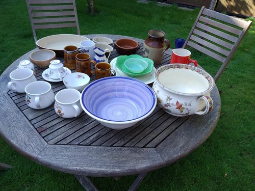 Vintage crockery - crockery, (job