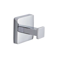 Chrome Hook Towel Robe Coat Hook Wall Holder Hanger Bathroom Accessories New