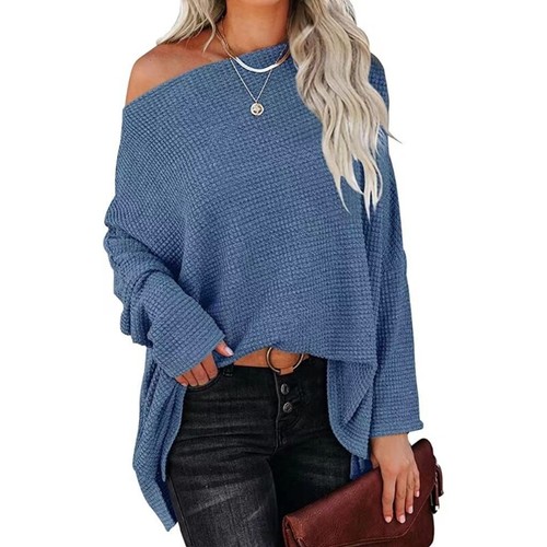 Women oversized sweater solid - women,