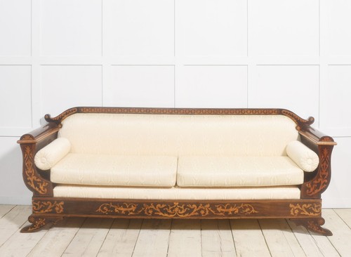 Antique dutch marquetry inlaid - antique,