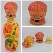 Stretch Armstrong X-Ray Alien Invader Kenner 1979 Action Figure Head Toy Bundle