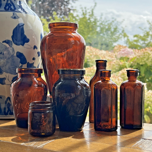 Vintage glass old - glass, x