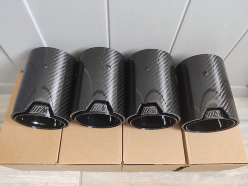 Bmw exhaust tips carbon - tips,