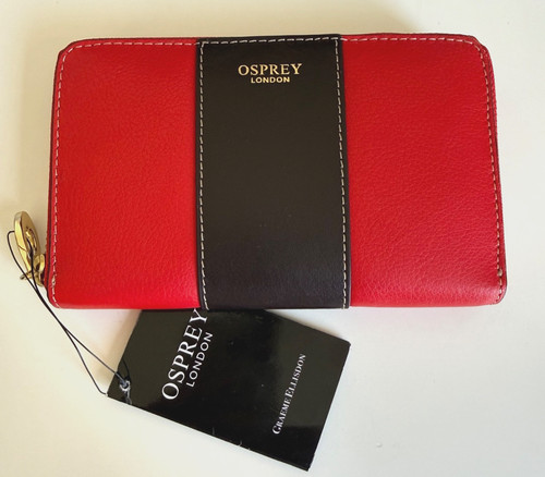 Osprey maisie red - red, leather