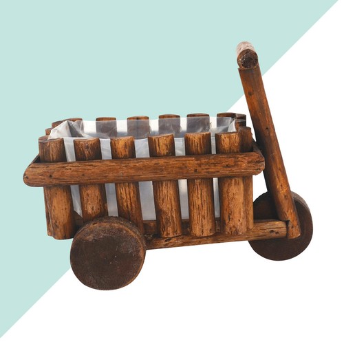 Ornamental wheelbarrow planter - ornamental,