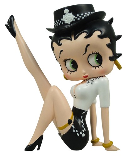 Betty boop police woman lady - woman,